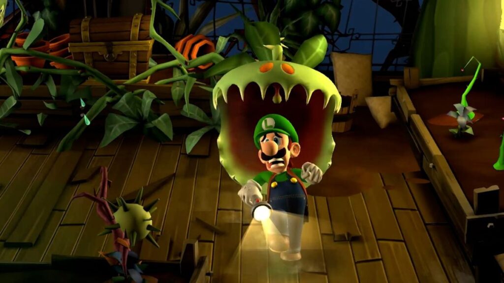 Luigi's Mansion 2 no nintendo switch