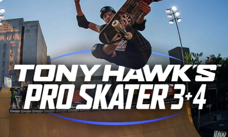 Tony Hawk's Pro Skater 3+4 lançamento